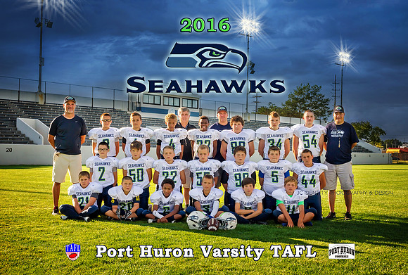 Youth Football Team Photo