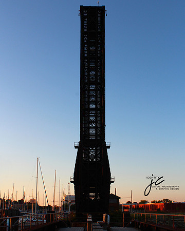 Retired Train Bridge in Port Huron