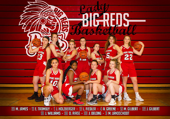 Basketball Team Photo